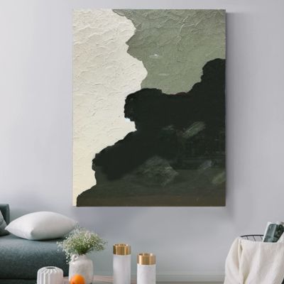 Artist's Creation Abstract Texture Hand Painted Oil Painting for Office