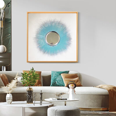 Customized Size Modern Abstract 3D Relief Texture Hand Painted Oil Painting Canvas Art for Home Decor